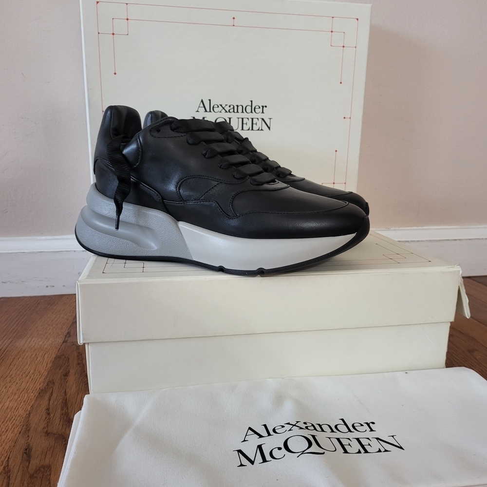Alexander McQueen Black Sneakers
